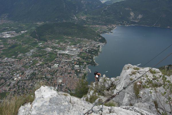 die letzten Meter zum Cima SAT