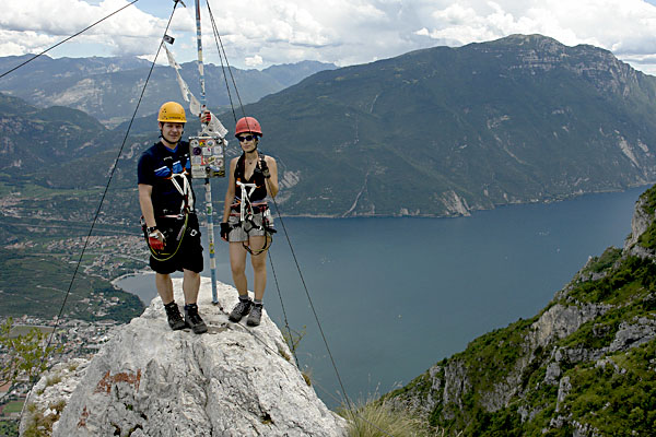 Gipfelglück auf dem Cima SAT 1260 m