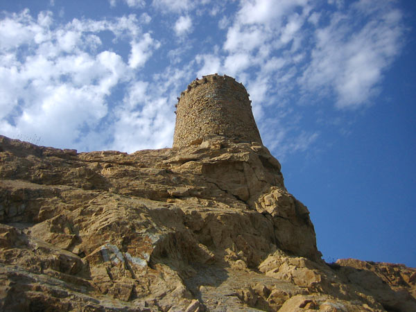 Alter Wachturm auf der Insel