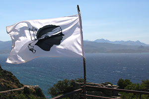 Korsiche Flagge