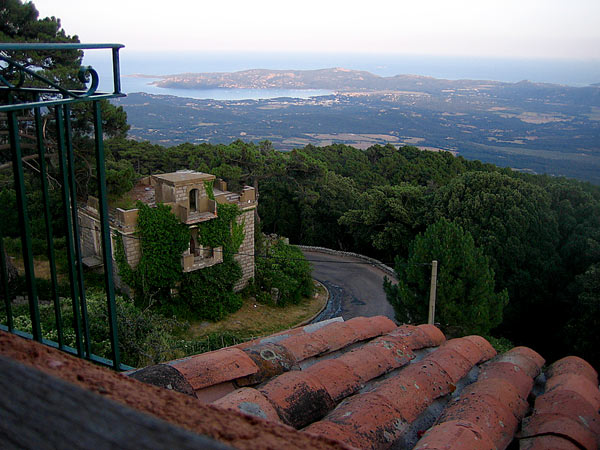 Der Golf von Porto Vecchio von LOspedale aus gesehen