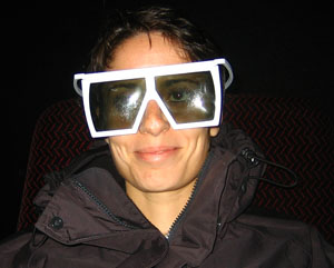 Susana im 3D Kino